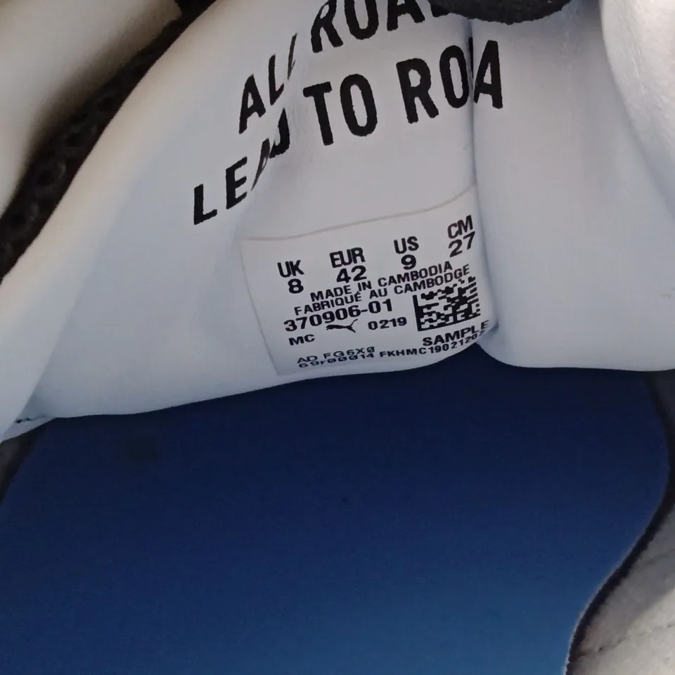 BOXED PUMA ROMA MANCHESTER CITY TRAINERS – UK 8