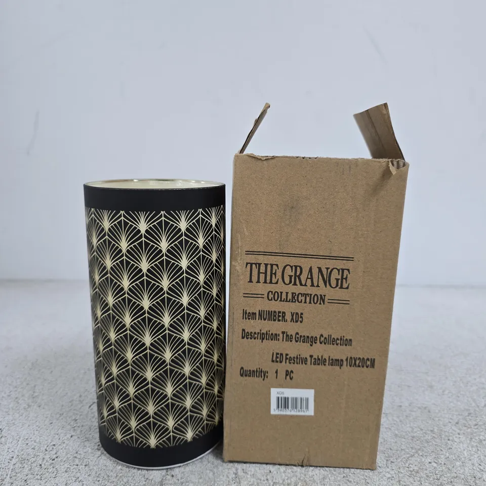 THE GRANGE COLLECTION LED FESTIVE TABLE LAMP 10X20CM