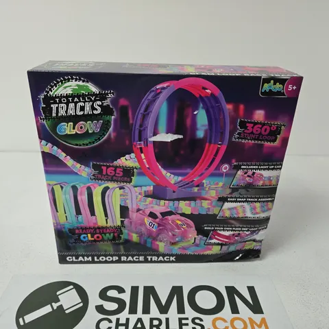 GLAM LOOP RACE TRACK GLOW TOY SET – TOTALLY TRACKS GLOW