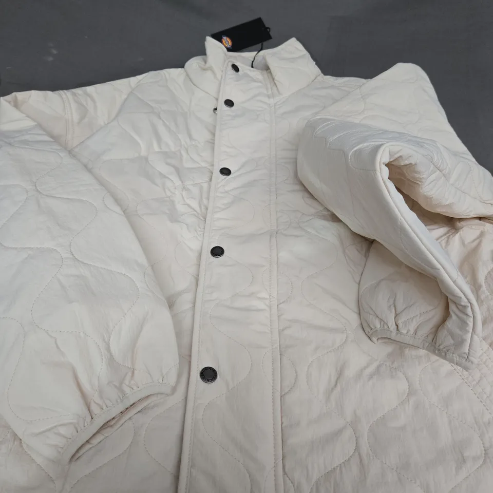 DICKIES THORSBY JACKET WOMENS JACKET IN CREAM - SMALL