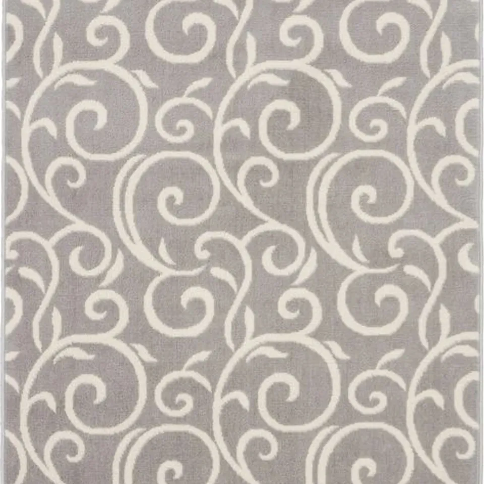 GRAFIX GRF19 GREY RUG, 3'9" X 5'9"