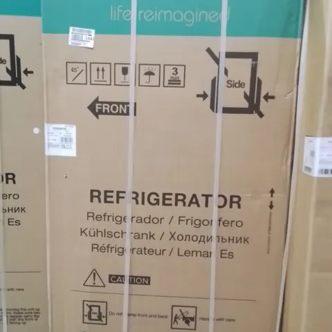 BOXED HISENSE RS694N4TBE FREESTANDING AMERICAN SIDE - BY - SIDE DOOR AMERICAN FRIDGE FREEZER 562L, BLACK, WITH NON-PLUMBED WATER AND ICE DISPENSER, BLACK, 91 × 178.65 × 68.9 CM (W×H×D) [ENERGY CLASS E