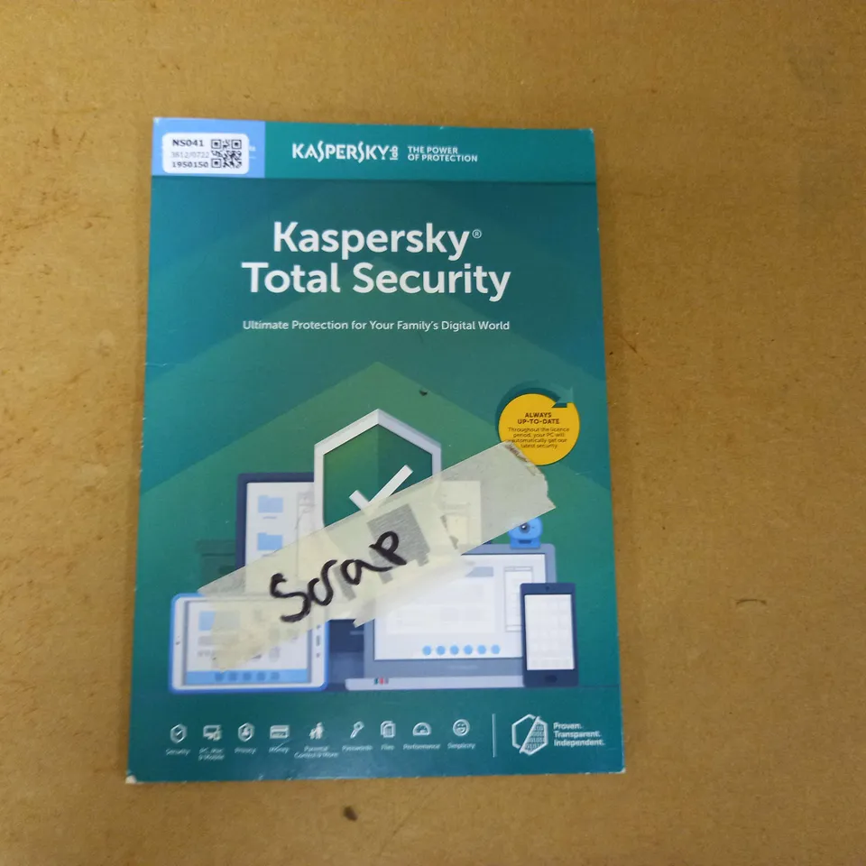 KASPERSKY TOTAL SECURITY CARD