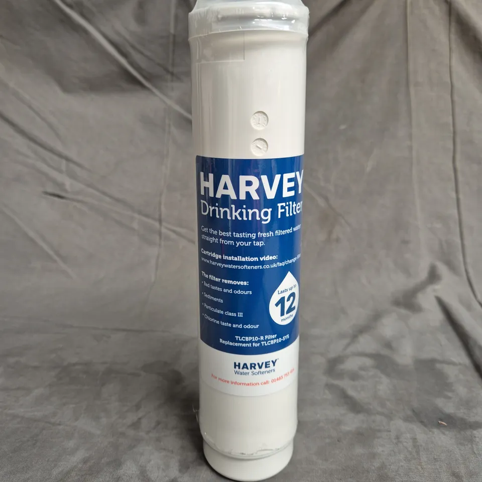 SEALED HARVEY WATER SOFTENERS DRINKING FILTER