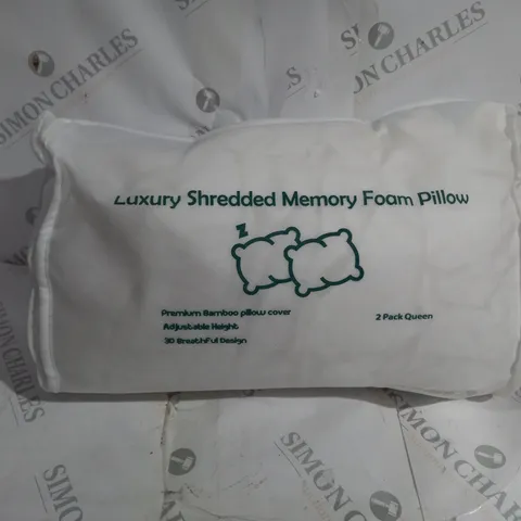 UNBRANDED LUXURY SHREDDED MEMORY FOAM PILLOW 
