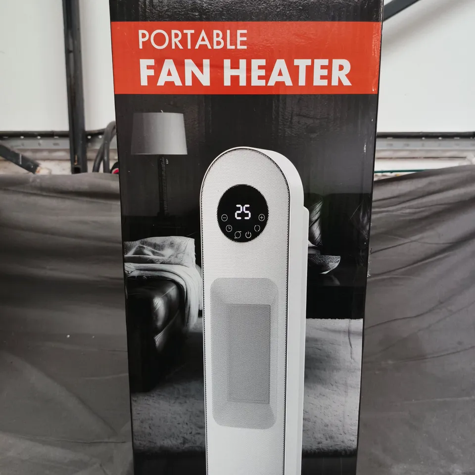 HOMESMART PORTABLE FAN HEATER – BOXED