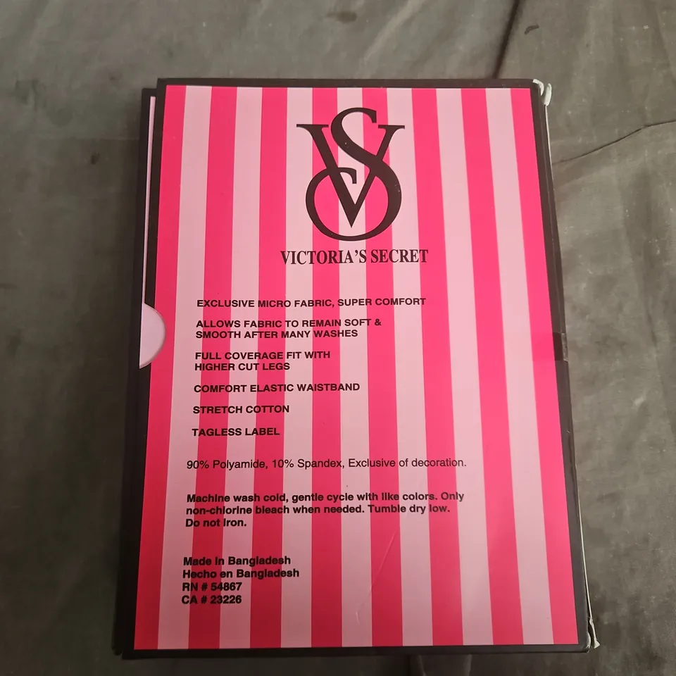 VICTORIA'S SECRET 7-PAIR WOMEN'S UNDERWEAR SET – BOXED, ASSORTED PRINTS