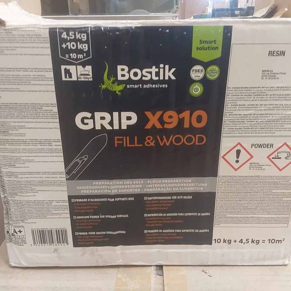 BOXED BOSTIK GRIP X910 FILL & WOOD FLOOR PREPARATION