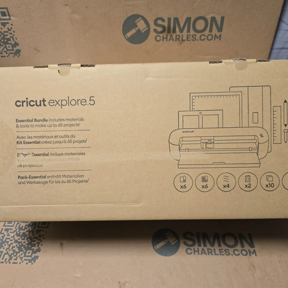 CRICUT EXPLORE 5 12IN CUTTING MACHINE – ESSENTIAL BUNDLE, BOXED