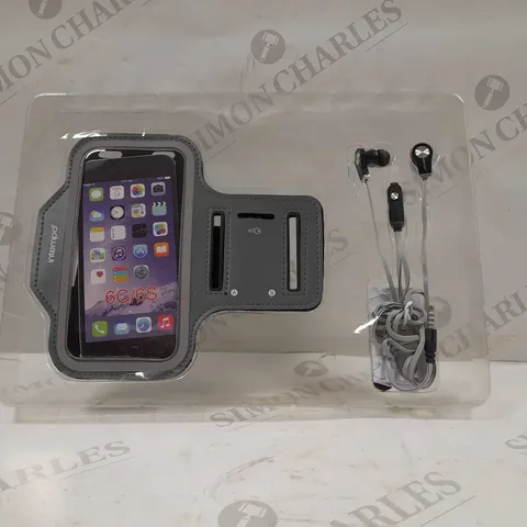 SPORTS EARPHONES IN A RUNNING SET WITH A ARMBAND