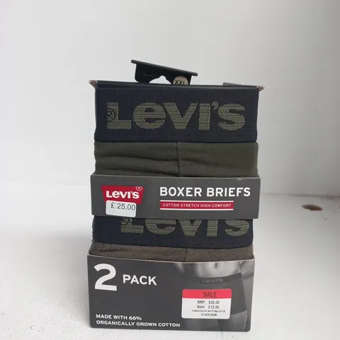LEVI'S BOXER BRIEFS – 2-PACK - SIZE XXL