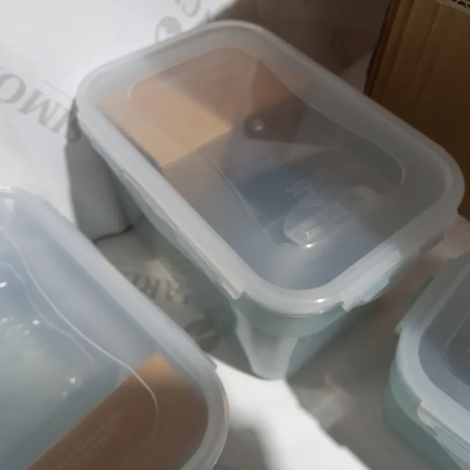 LOCK & LOCK LIGHT SAGE STORAGE CONTAINERS