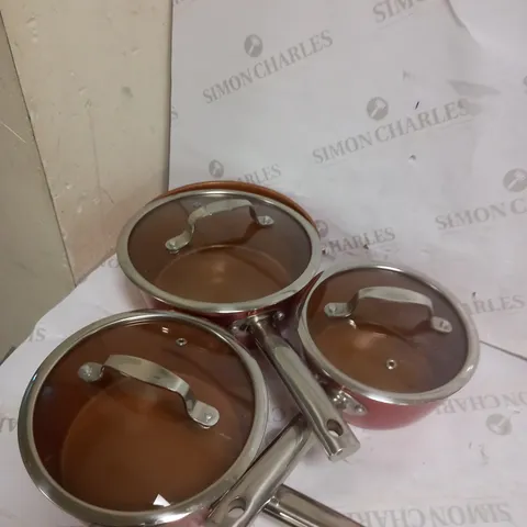 TOWER T800017 COPPER FORGED INDUCTION POT SET