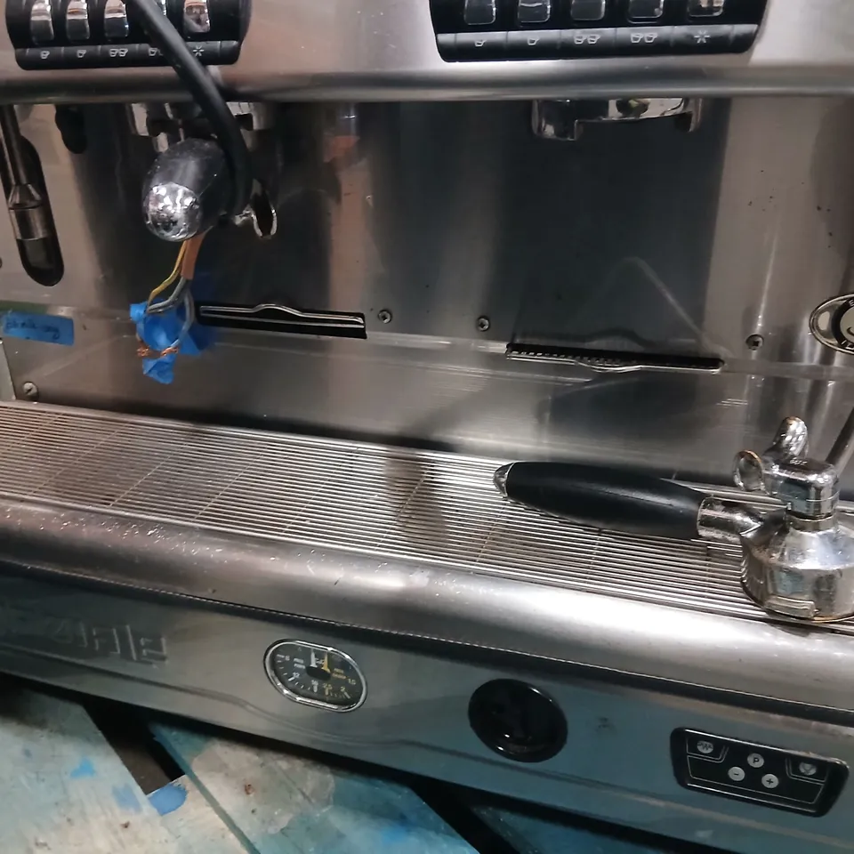 CAFFE D'AUTORE COMMERCIAL ESPRESSO MACHINE – S5, TWO‑GROUP, STAINLESS STEEL