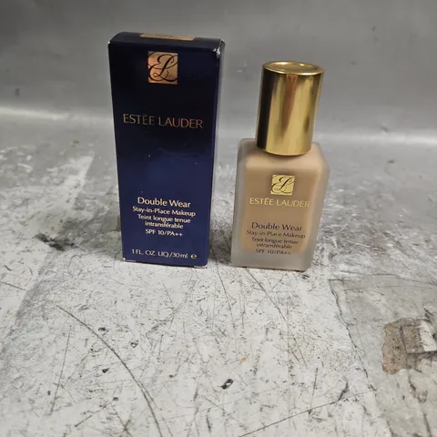 BOXED ESTEE LAUDER DOUBLE WEAR STAY IN PLACE MAKEUP IN 1W2 SAND 30ML