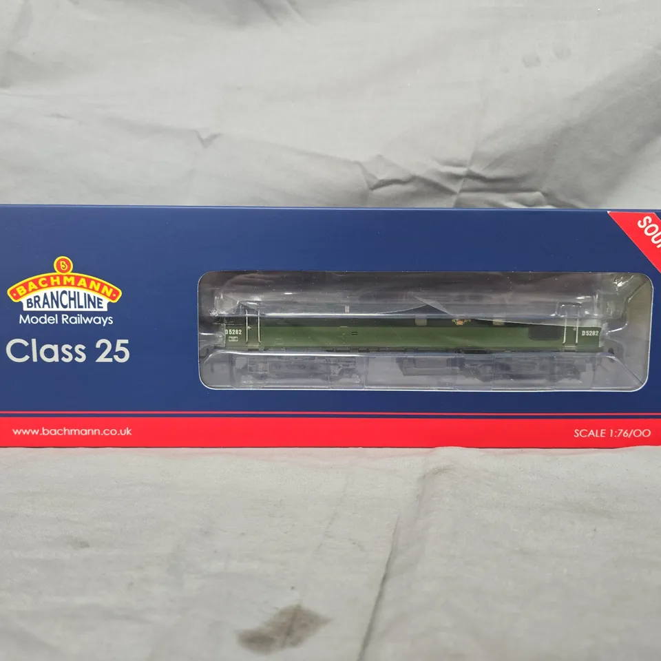 BOXED BACHMANN BRANCHLINE - 32-341SFX CLASS 25/2 D5282 - 1:76/00 SCALE