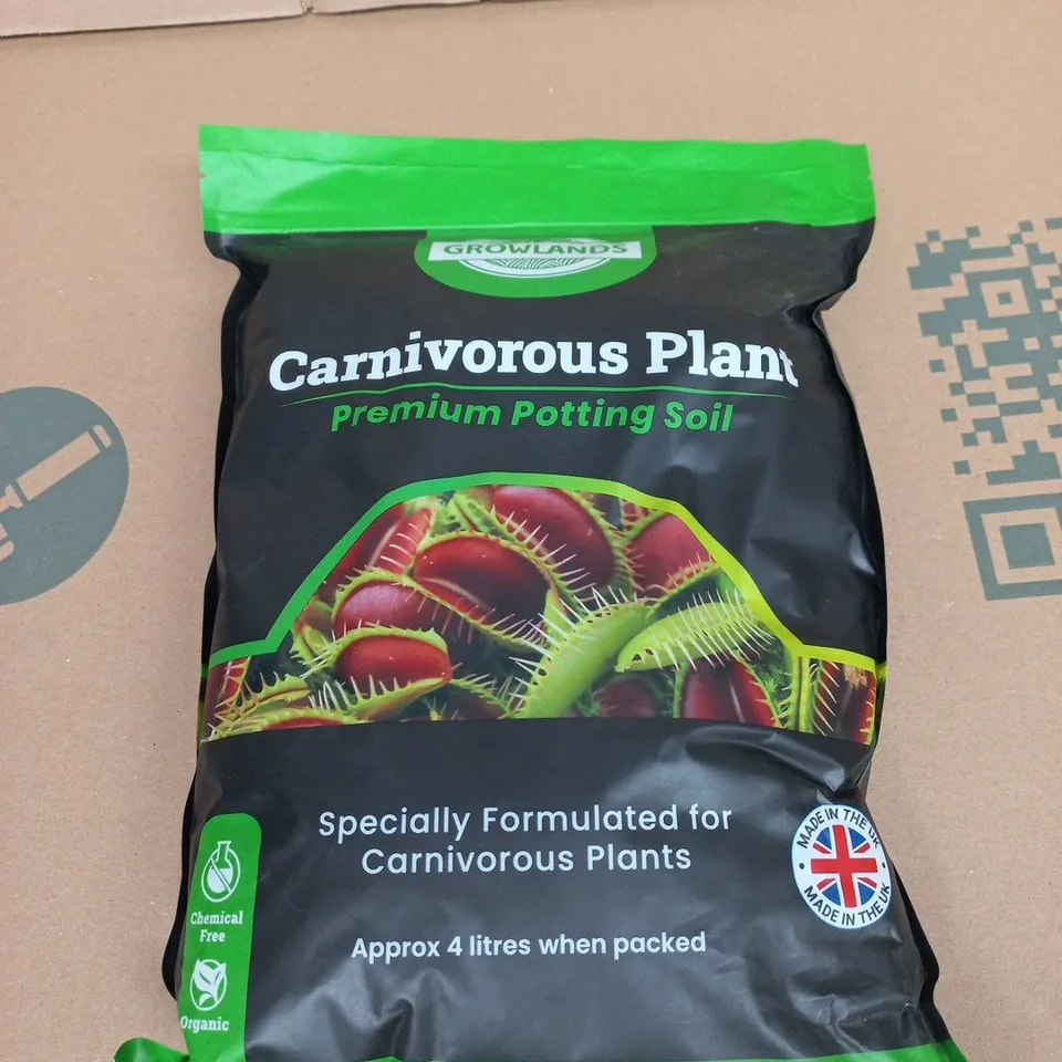 GROWLANDS CARNIVOROUS PLANT PREMIUM POTTING SOIL – 4L