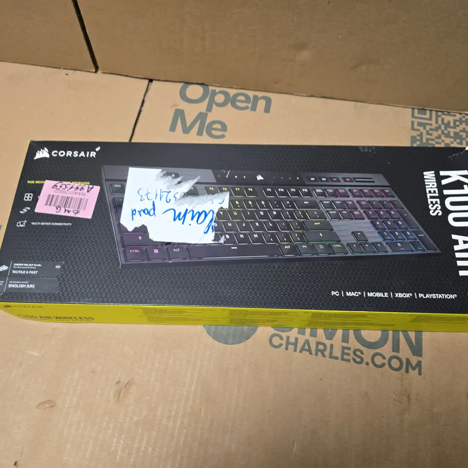 CORSAIR K100 AIR WIRELESS KEYBOARD