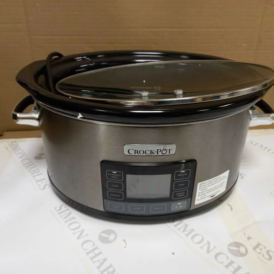 CROCK-POT TIMESELECT DIGITAL SLOW COOKER