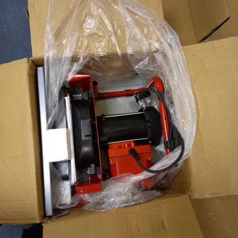 EINHELL TC-TC 618 ELECTRIC TILE CUTTER | 600W, WATER COOLING SYSTEM, 45° TILTABLE STAINLESS STEEL WORK TABLE FOR MITRE CUTS, PARALLEL STOP