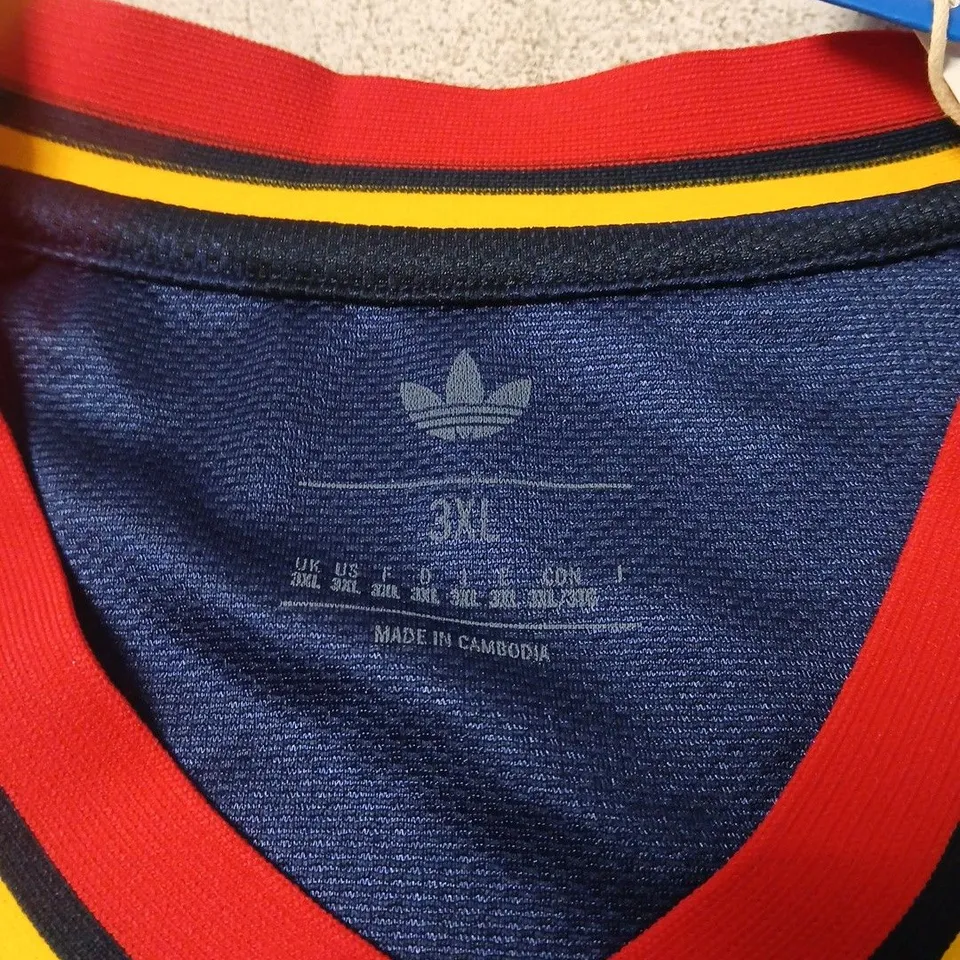 ADIDAS ARSENAL FOOTBALL SHIRT – BLUE WITH EMIRATES FLY BETTER SPONSOR, UK 3XL