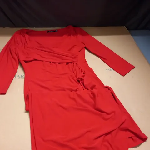 RALPH LAUREN RED DRESS - 14
