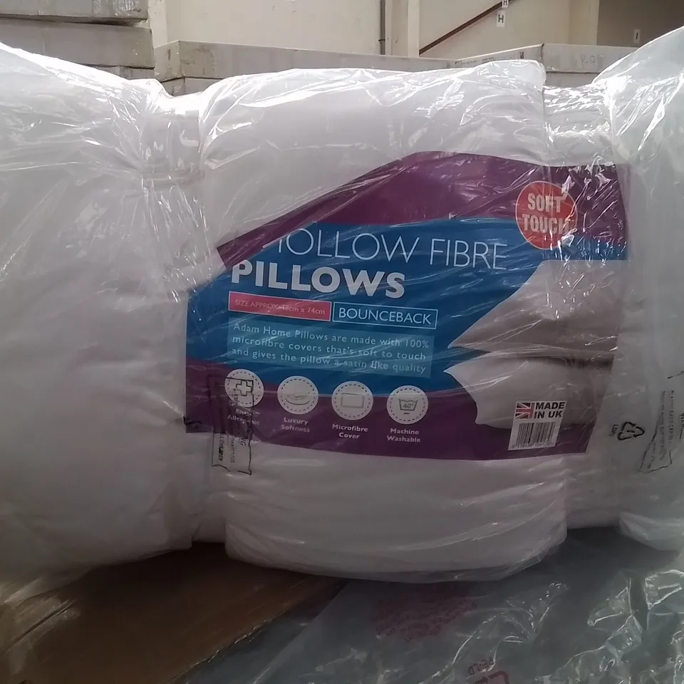 PACK OF 4 HOLLOW FIBRE BOUNCE BACK PILLOWS
