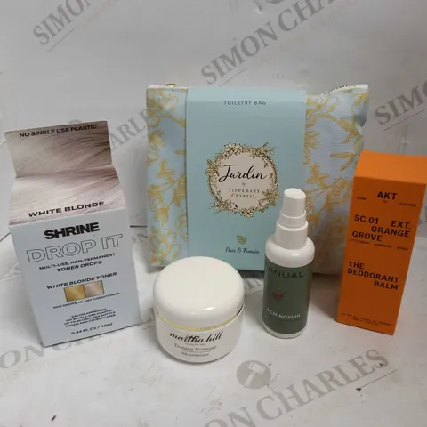 LOT OF APPROXIMATELY 20 ASSORTED HEALTH & BEAUTY ITEMS, TO INCLUDE MARTHA HILL, MANUAL, JARDIN, ETC