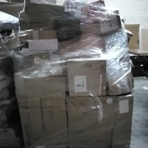 PALLET OF HOUSEHOLD ITEMS TO INCLUDE RADIO, DIY BALLOON SPACE ROCKET, VEHICLE BLACKBOX DVR AND OTHER ASSORTED...