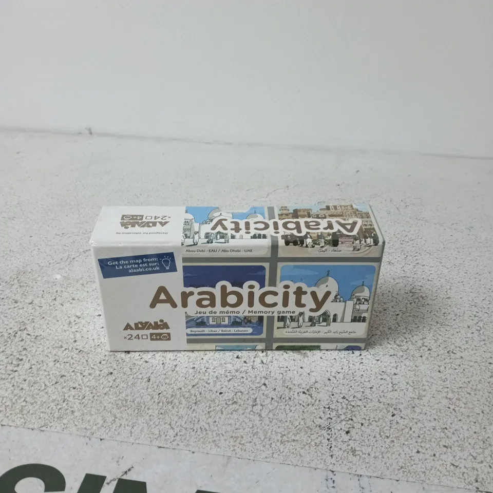 ARABICITY MEMORY GAME (BOXED) – ARABIC-THEMED CARD MATCHING