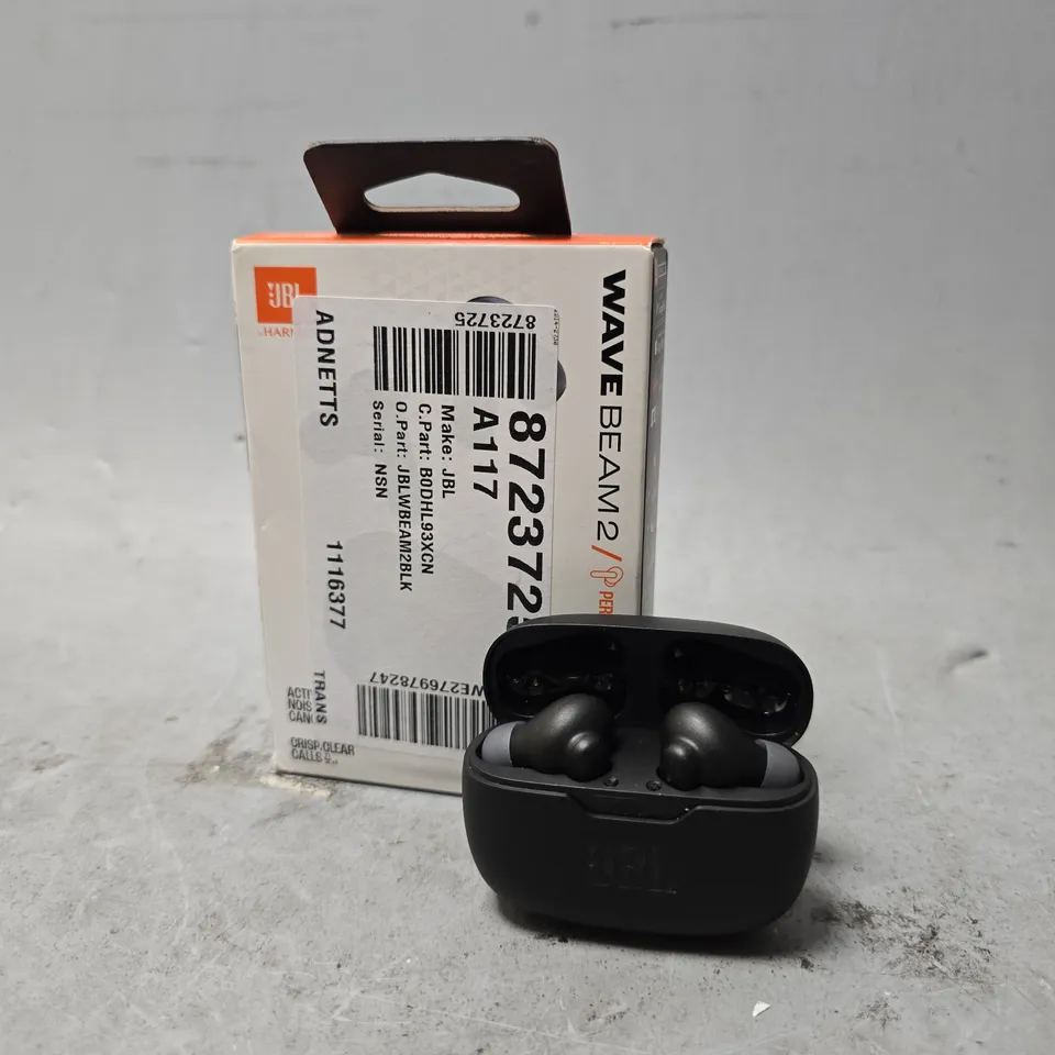 BOXED JBL WAVE BEAM 2 