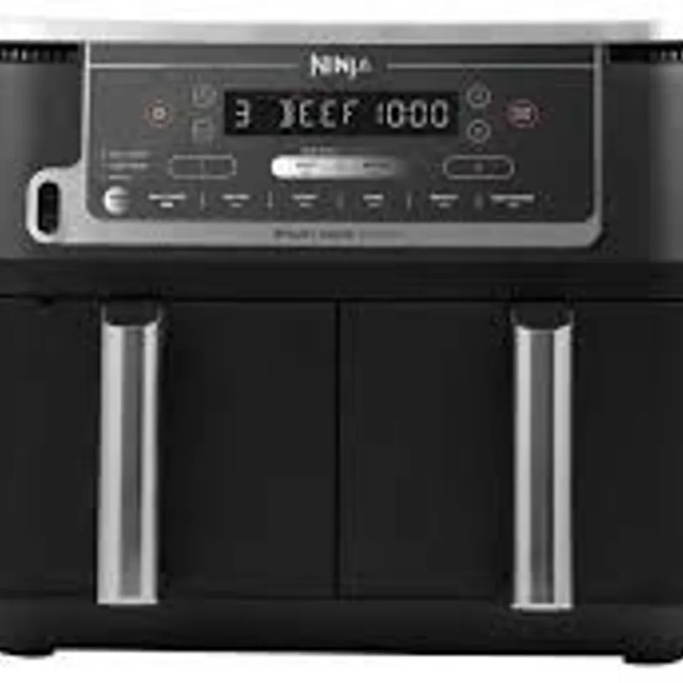 BOXED NINJA FOODI MAX DUAL ZONE 9.5L AIR FRYER WITH SMART COOK SYSTEM AF451UK RRP £269