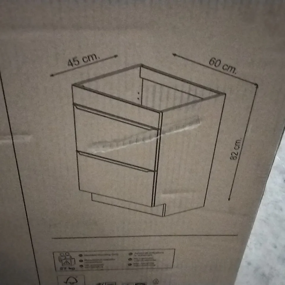 BOXED FREE-STANDING BASIN CABINET 