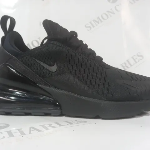 PAIR OF NIKE AIR 270 SHOES IN BLACK UK SIZE 7