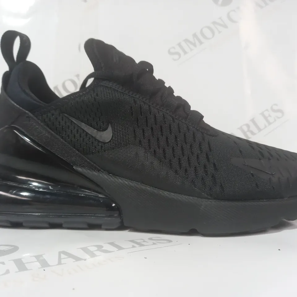 PAIR OF NIKE AIR 270 SHOES IN BLACK UK SIZE 7
