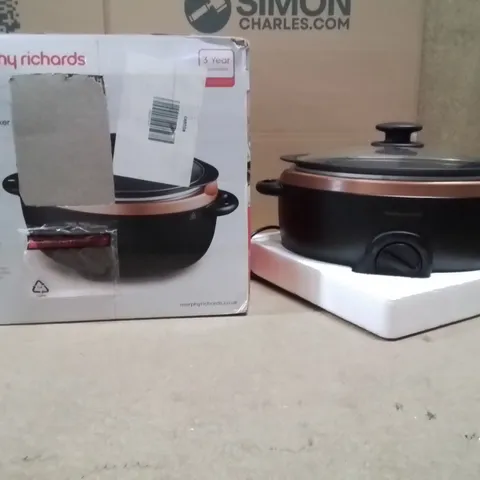 BOXED MORPHY RICHARDS 6.5L SLOW COOKER