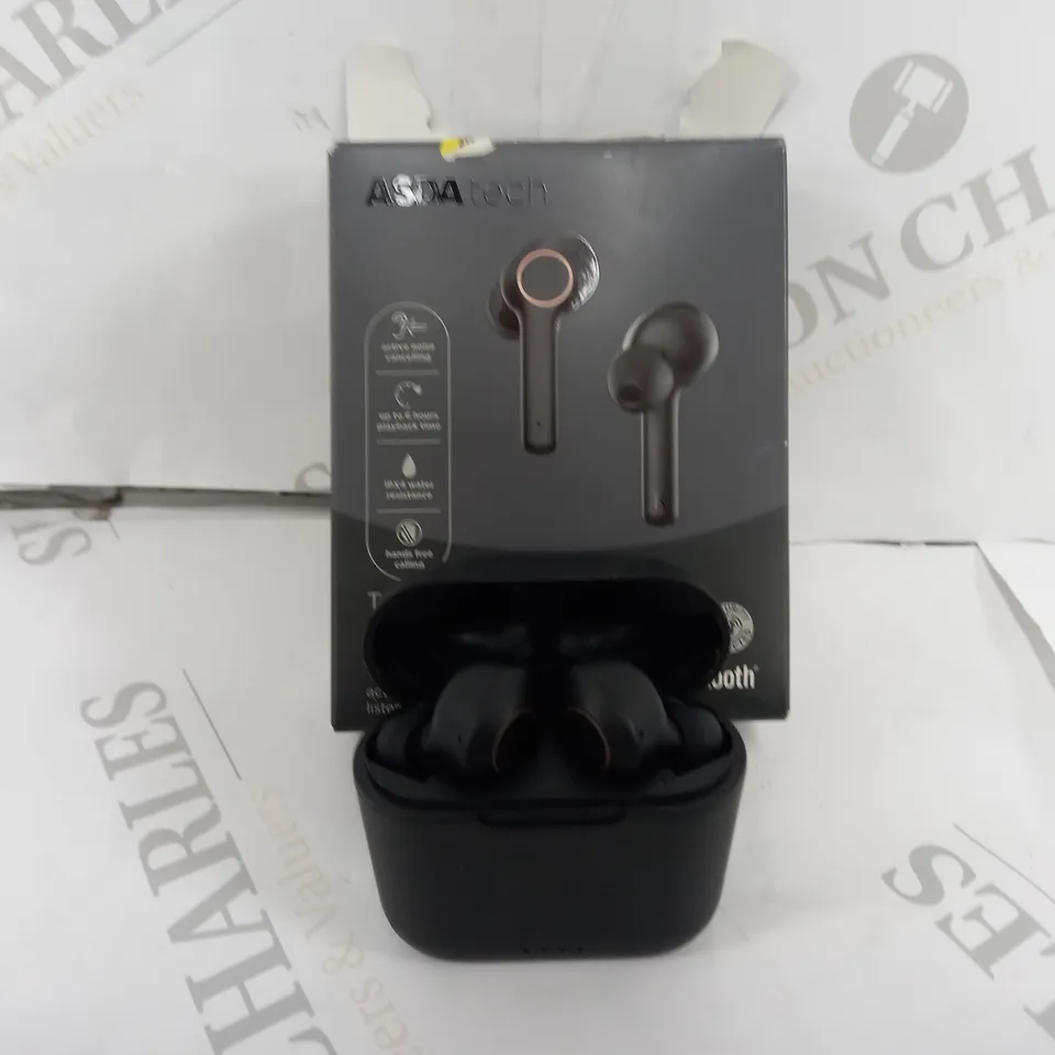 BOXED NOISE CANCELLING WIRELESS EARBUDS - BLACK
