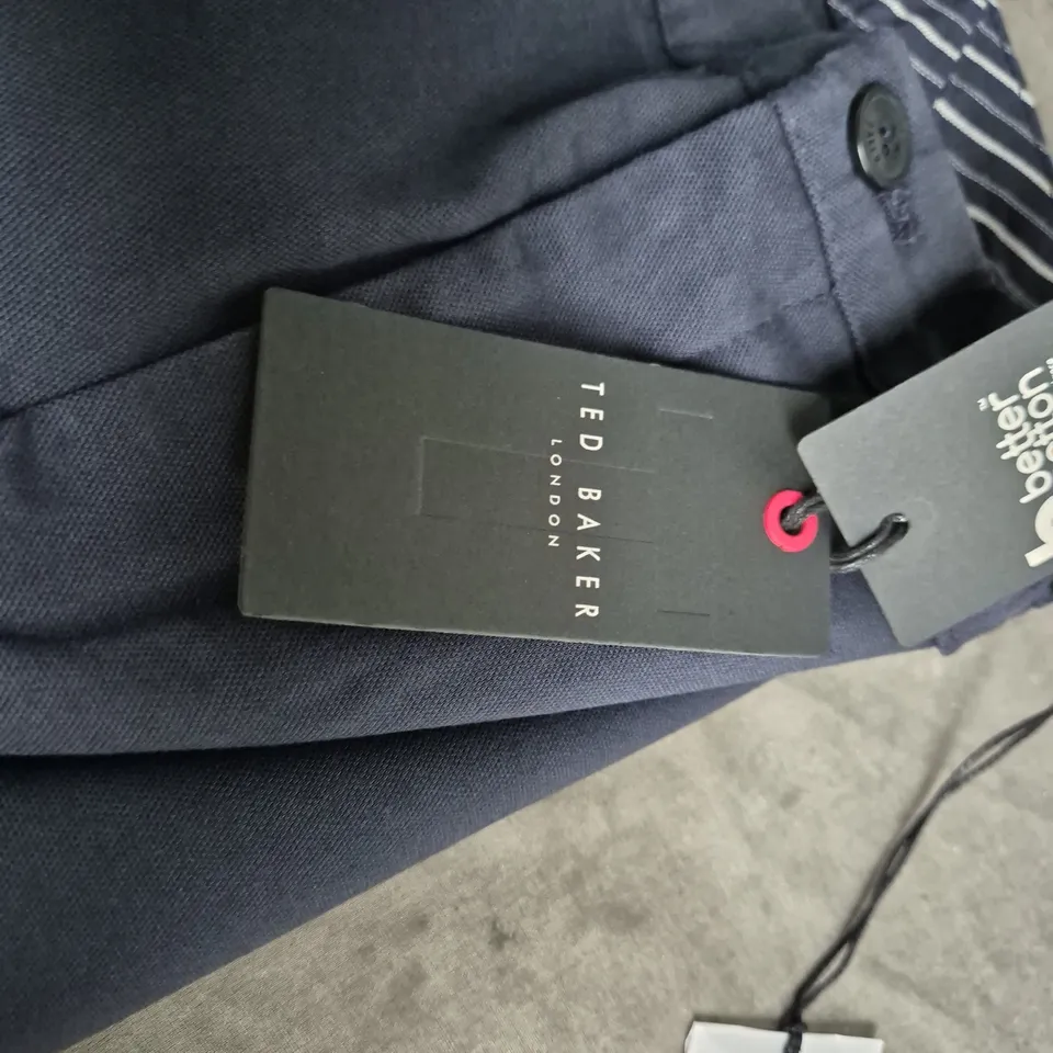 TED BAKER LONDON NAVY TROUSERS – SIZE 34R