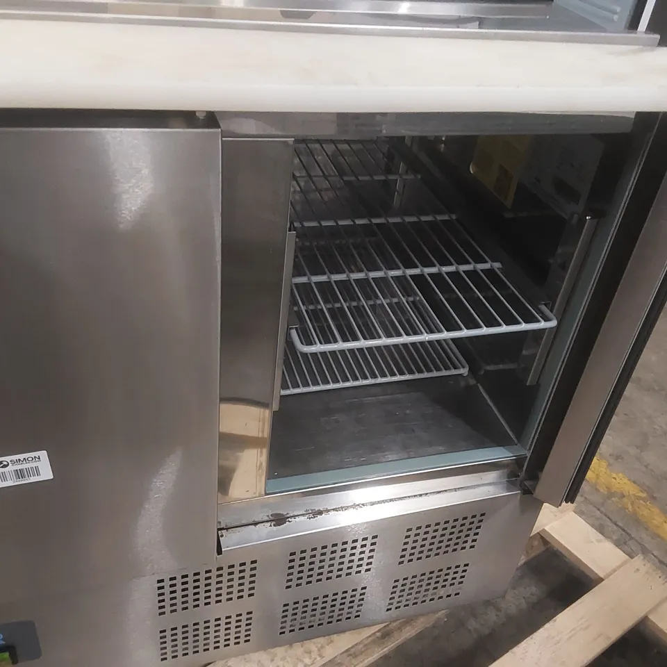 POLAR G607 3 DOOR SALADETTE FRIDGE