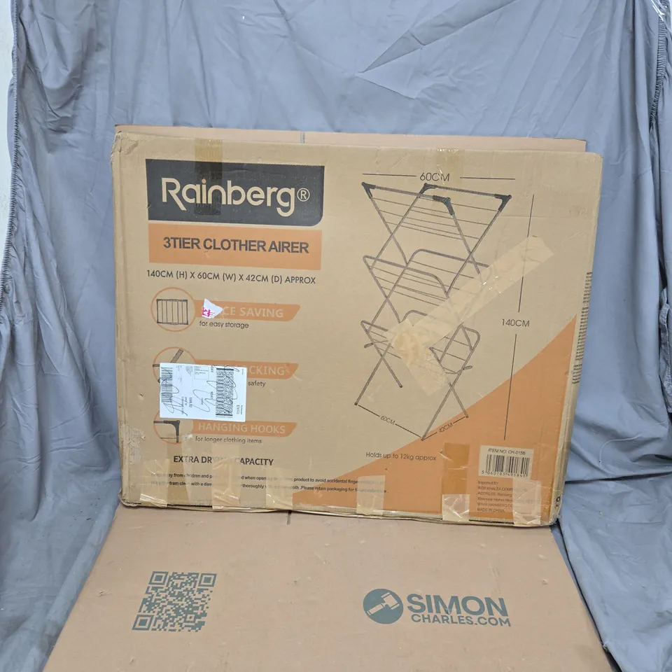 BOXED RAINBERG 3TIER CLOTHER AIRER
