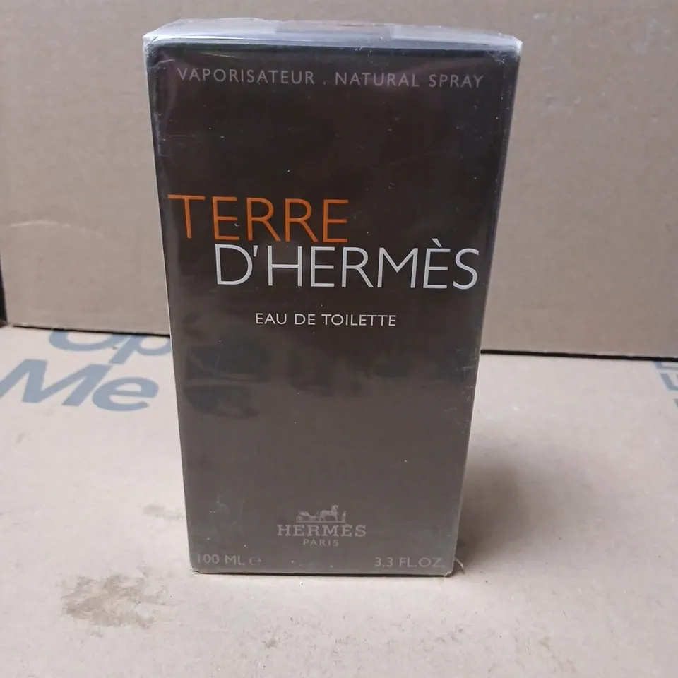 BOXED AND SEALED TERRE D'HERMES EAU DE TOILETTE 100ML