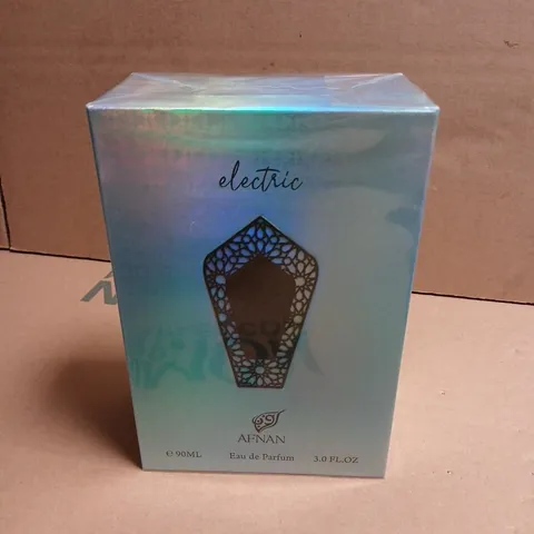 BOXED AND SEALED AFNAN ELECTRIC EAU DE PARFUM 90ML