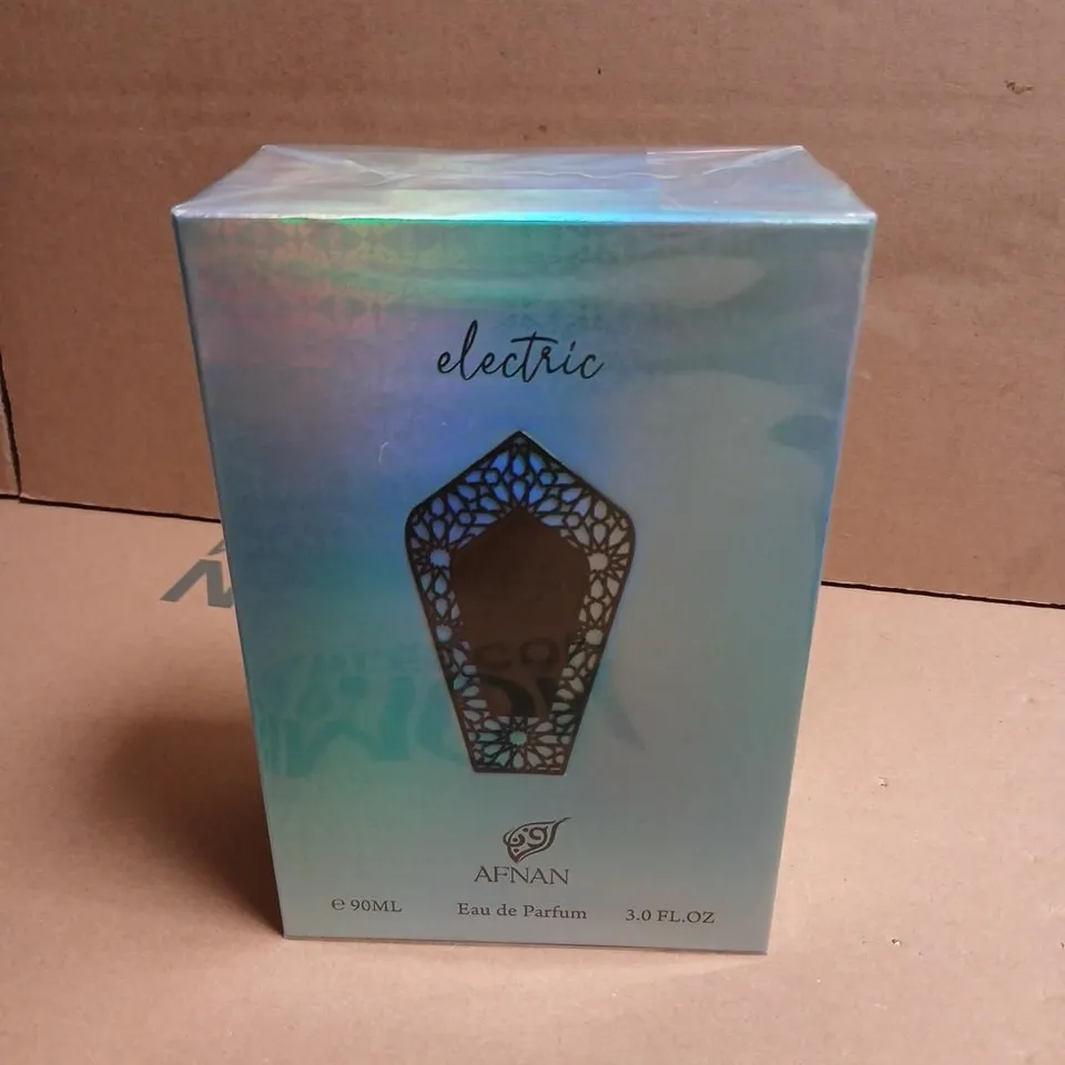 BOXED AND SEALED AFNAN ELECTRIC EAU DE PARFUM 90ML