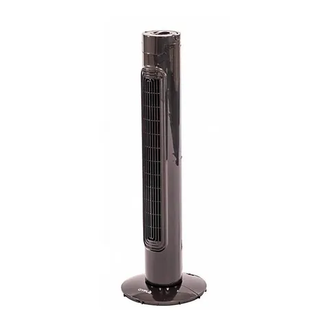 BOXED OYPLA ELECTRICAL 30" FREE STANDING BLACK 3-SPEED OSCILLATING TOWER COOLING FAN  