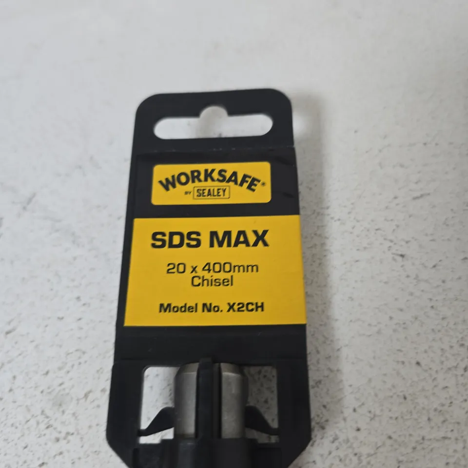 SDS MAX CHISEL 20 X 400MM – WORKSAFE BY SEALEY