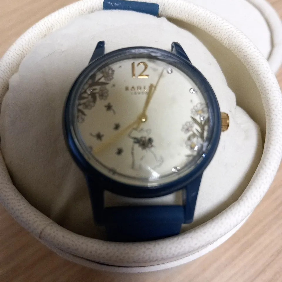 BOXED RADLEY LADIES TEAL SILICONE STRAP WRIST WATCH