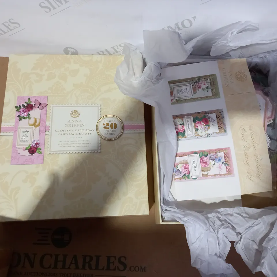 BOXED ANNA GRIFFIN BIRTHDAY CARD MAKING KIT