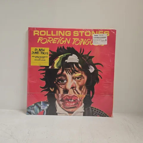 SEALED ROLLING STONES FOREIGN TONGUE VINYL