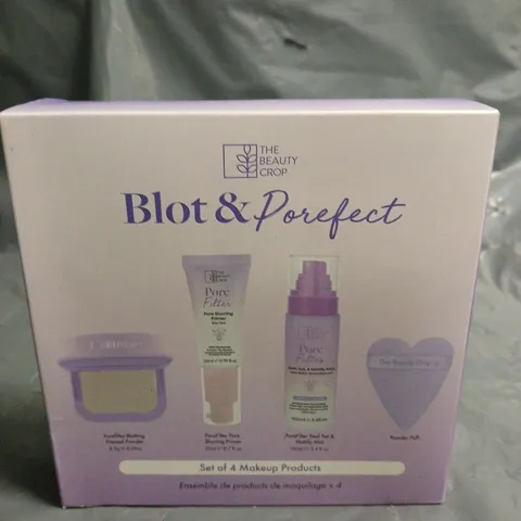 SEALED THE BEAUTY CROP BLOT AND POREFECT SET OF 4 MAKE-UP PRODUCTS