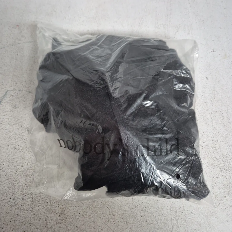 BAGGED NOBODYS CHILD CALI MIDAXI DRESS BLACK - UK 12